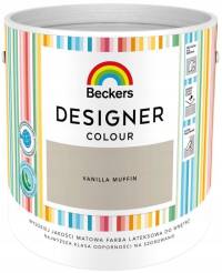 Beckers Designer colour farba lateksowa 5 L VANILIA MUFFIN