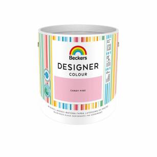 Becker Designer colour farba lateksowa  2,5 L CANDY PINK